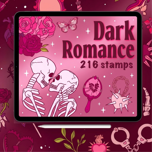 215+ Dark Romance Procreate brushes