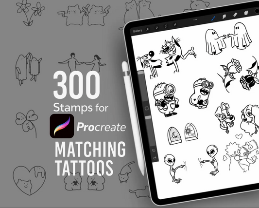 300 Couples & Besties Matching Tattoo